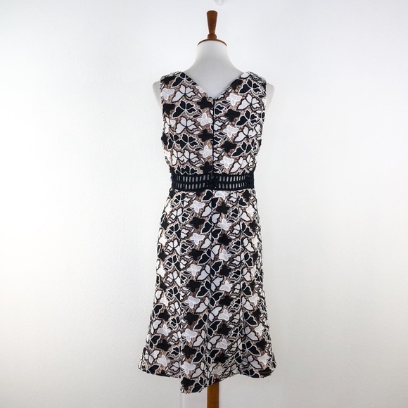 Nikibiki Black White Lace Overlay Butterfly Dress - Picture 4 of 7